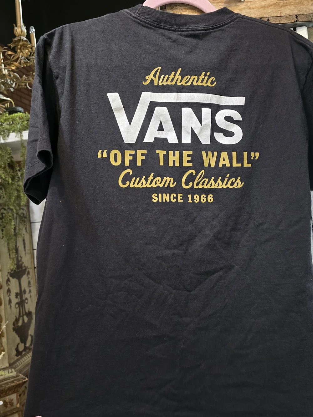 Vans Men's 'Off The Wall' Short Sleeve T-Shirt - Black